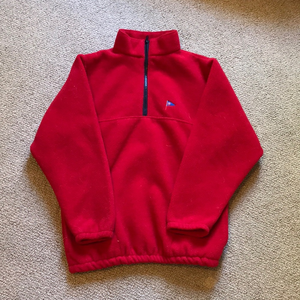Newport Yacht Club Fleece Pullover Jacket size M